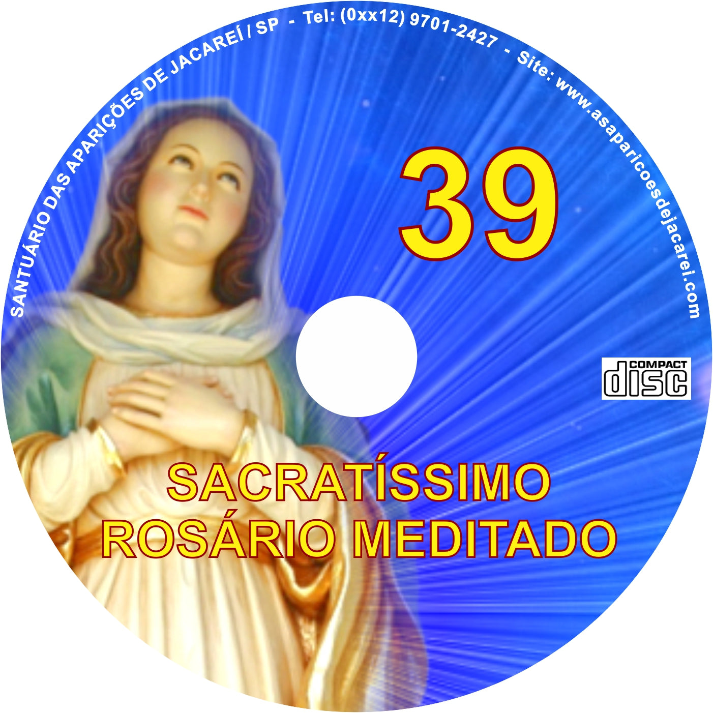CD Rosário Meditado 039 CD Rosário Meditado 039